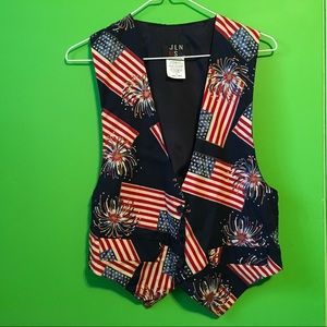 JLN USA Women’s Patriotic Vest